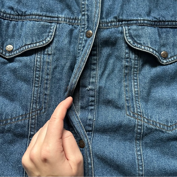 Vintage Harley-Davidson Denim Blue Button-Up Shirt Women’s L - Picture 7 of 9